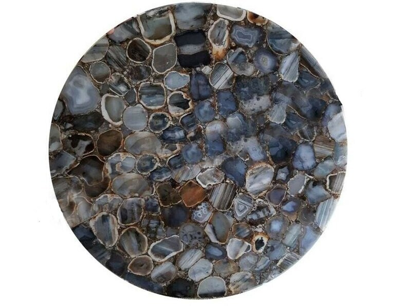 28x28 Wild Agate Coffee Table End Table Side Table Home Decor