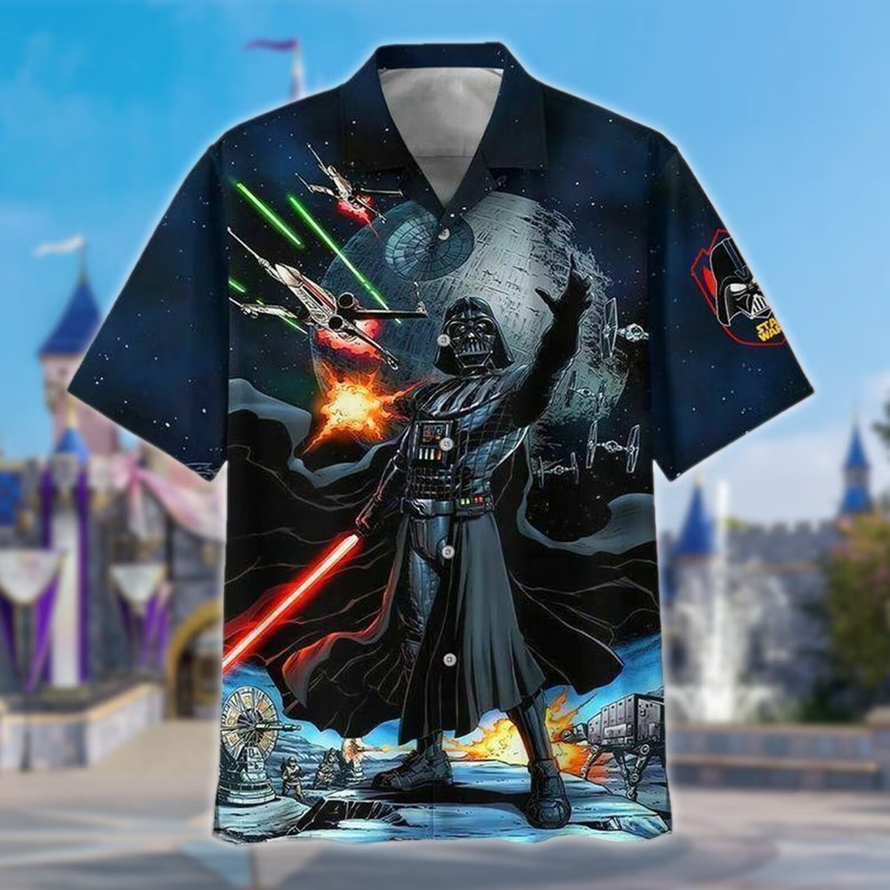 Star Wars Darth Vader 3D Hawaiian Shirt US Size Father’s Day Gift
