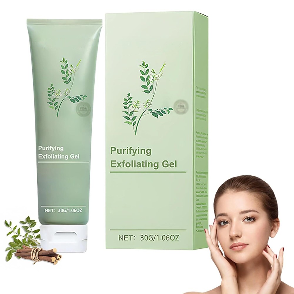 Purifying Exfoliating Gel, Exfoliating Scrub, Moisturizing Cleanser