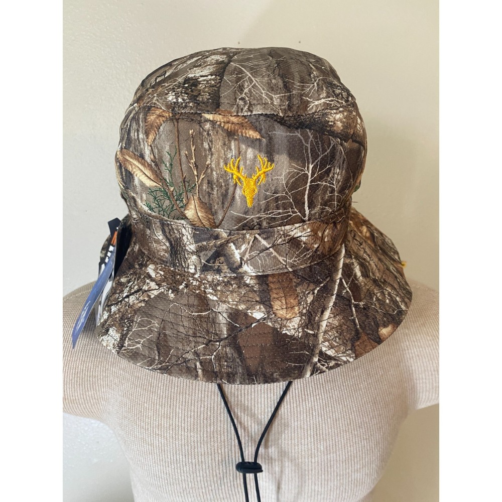 Realtree Camo Bucket Hat NEW REALTREE Edge Officially Licensed UPF 50 Built Cool