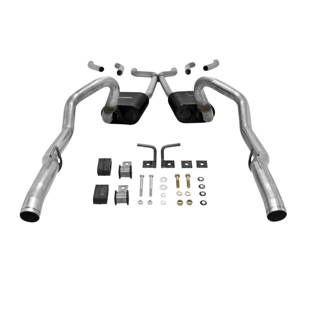 Flowmaster 817585 Crossmember Header Back Exhaust System for Mopar A-Body 2WD V8