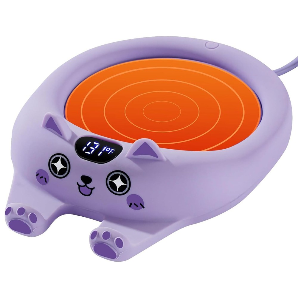 Coffee Mug Warmer with Auto Shut Off & 3 Temp Modes for Desks & Candles