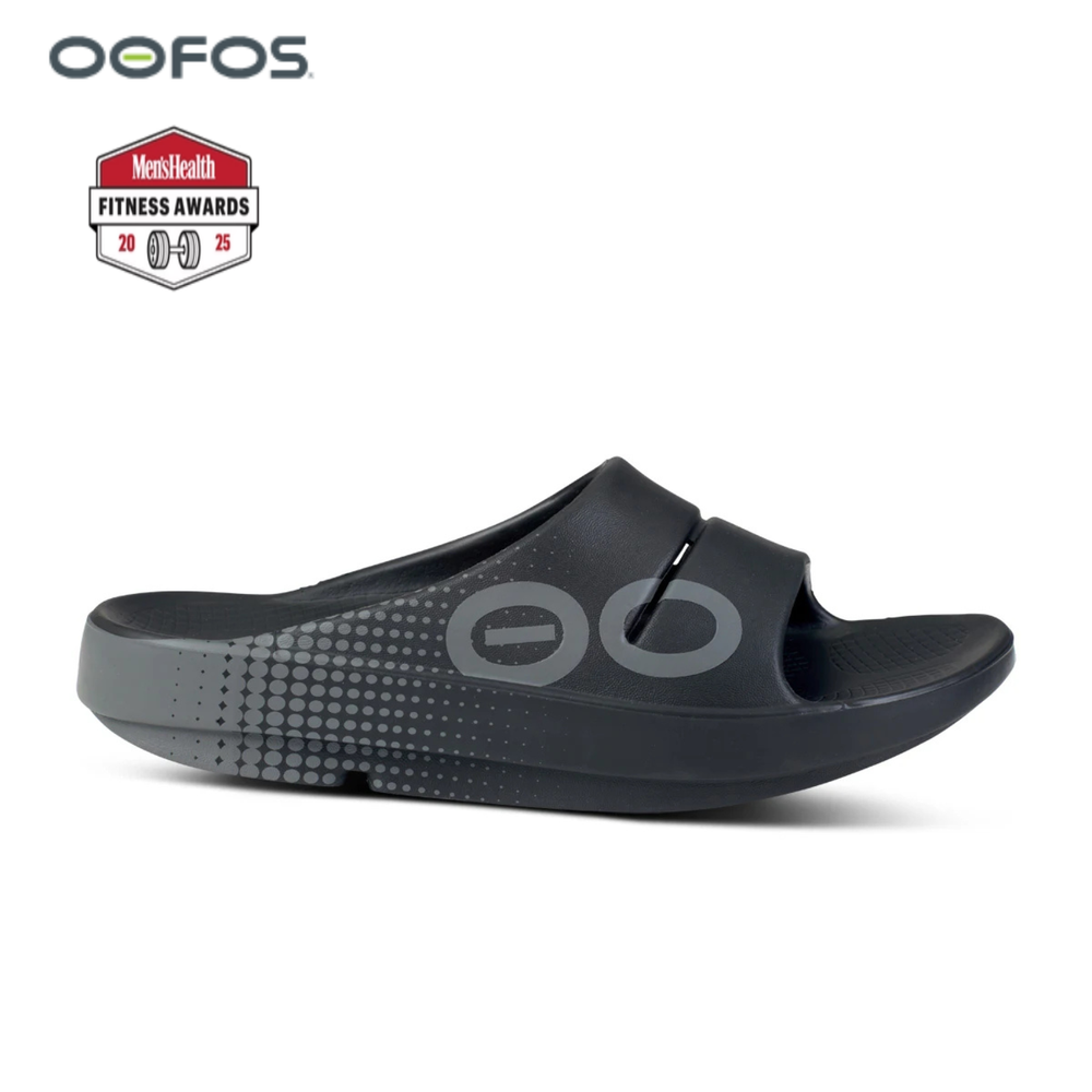 Men's OOahh Sport Slide Sandal - Black & Slate - NEW SALE!!!