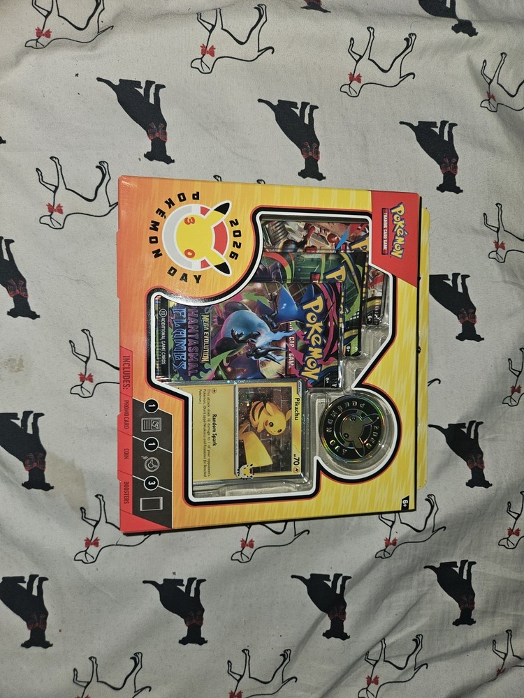 Pokémon Day 2026 30th Anniversary Sealed Pack Pikachu Promo 3 Booster English