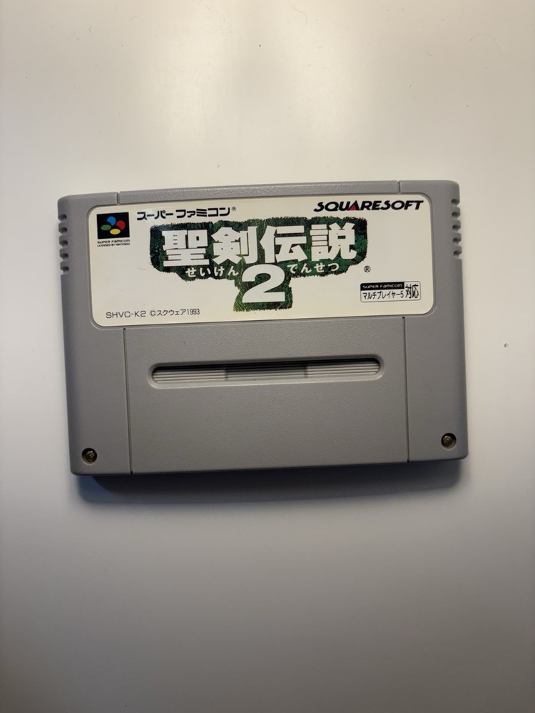 Nintendo Super Famicon SFC Seiken Densetsu (Secret of Mana 2)