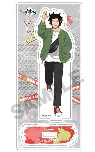 Acrylic Stand Panel Jun Arashiyama World Trigger