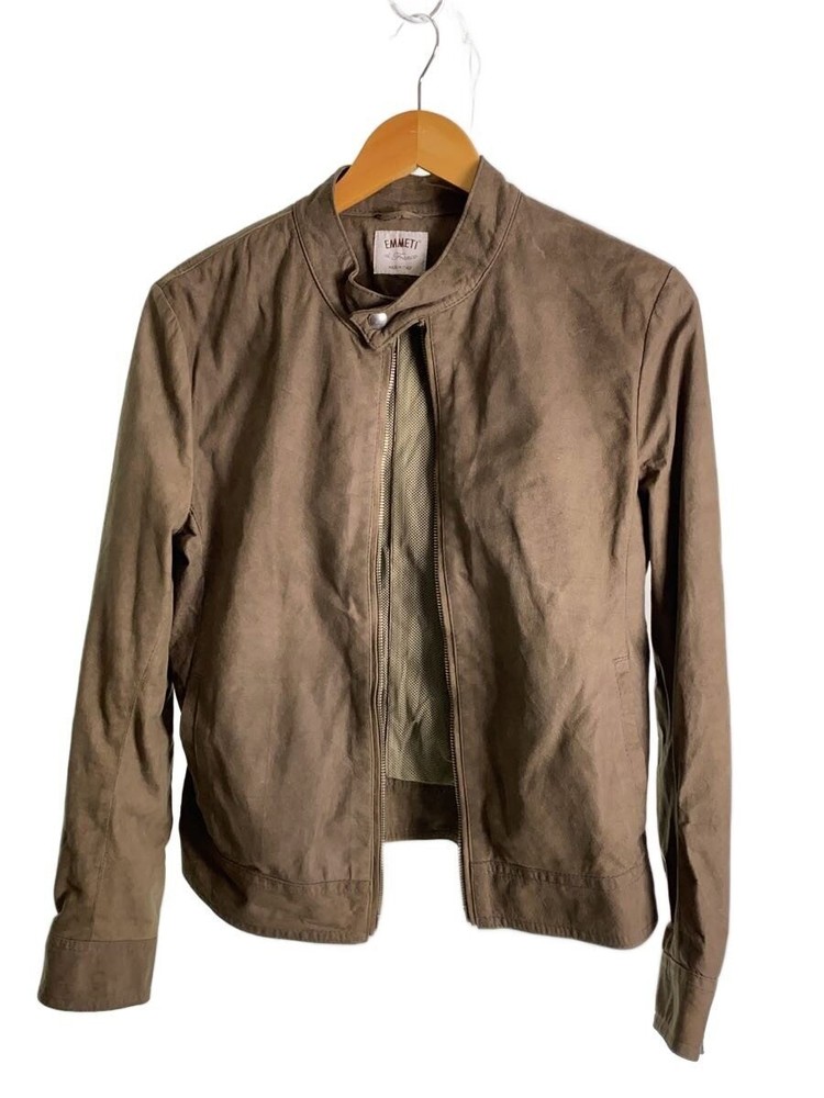 Emmeti Leather Jacket Blouson/44/Sheep Leather/Brw/Plain 3367