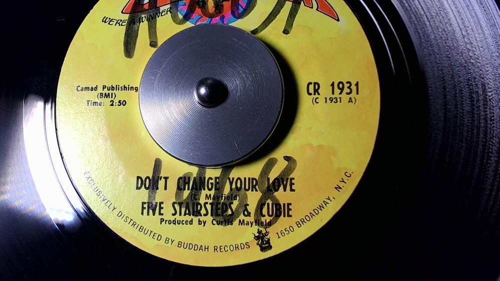 THE FIVE STAIRSTEPS & CUBIE /DON'T CHANGE YOUR LOVE/7