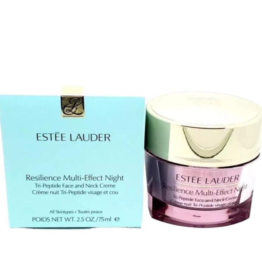 Estee Lauder Resilience Multi-Effect Night Tri-Peptide Face & Neck Cream 2.5 OZ