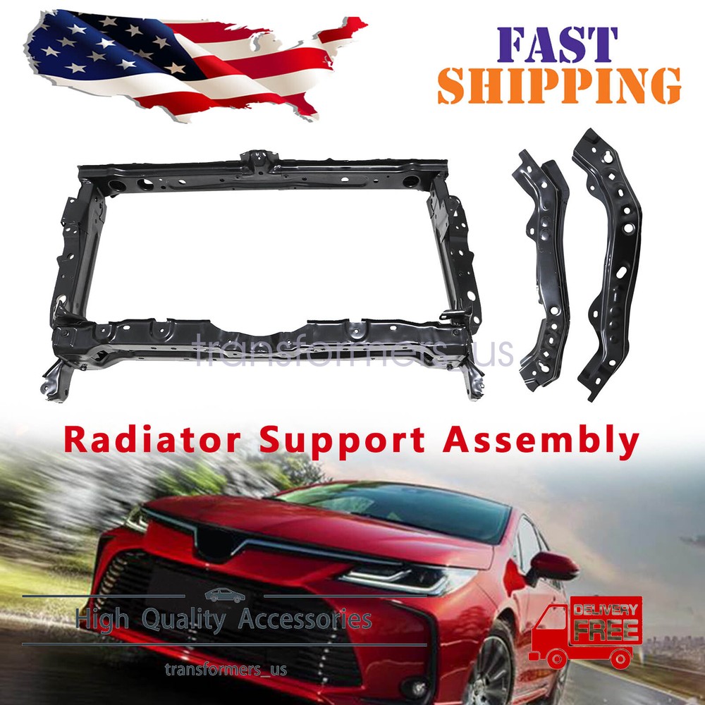 Front Radiator Support Core For 2019-2022 2023 Toyota Corolla Sedan Assembly NEW