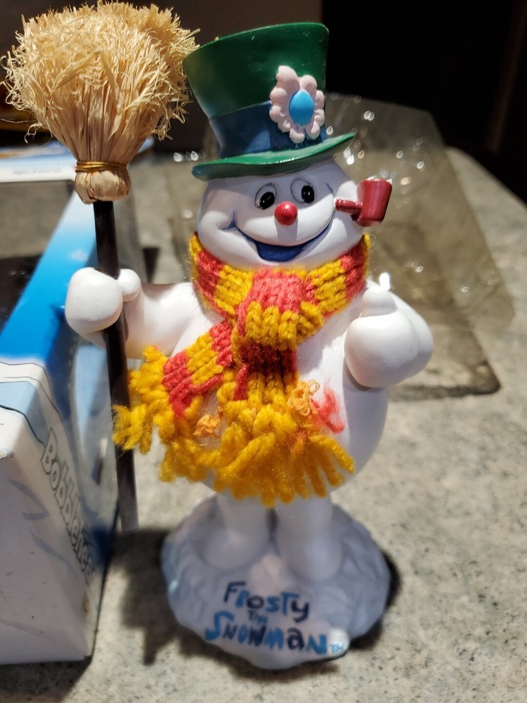 MIB ~ Frosty The Snowman BOBBLEHEAD ToySite 2002 6.75