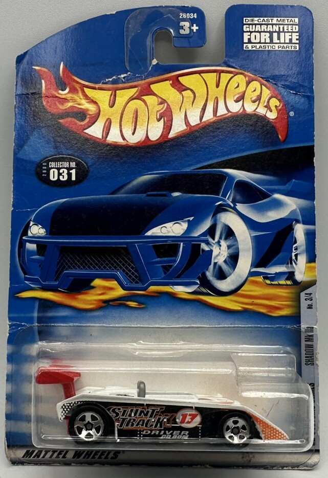 Hot Wheels Shadow MK IIA CD Customs Series Collector #031 Die-Cast 2000
