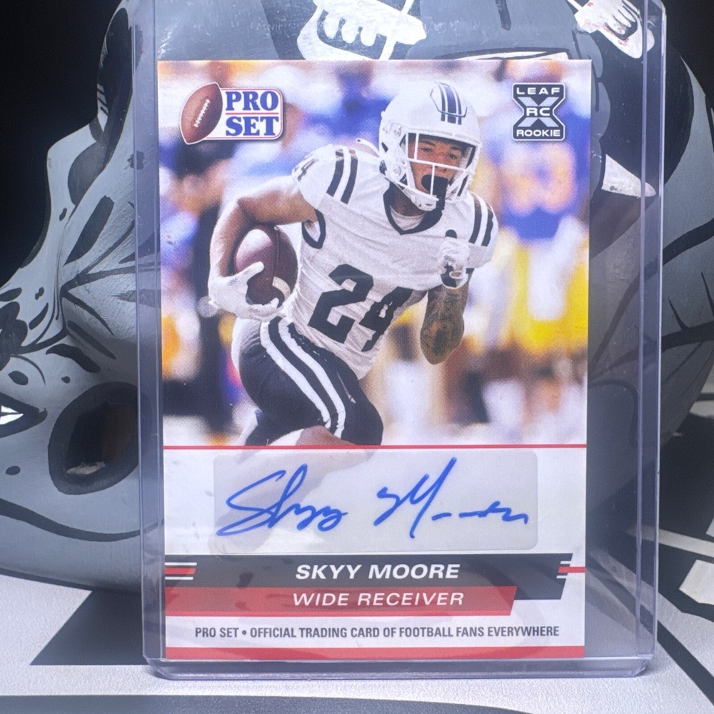 Skyy Moore Red Pro Set RC Auto