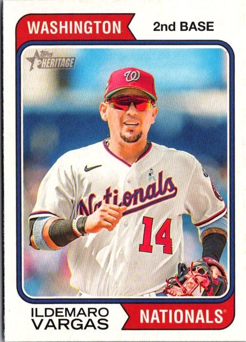 2023 Topps Heritage High Number - #657 Ildemaro Vargas