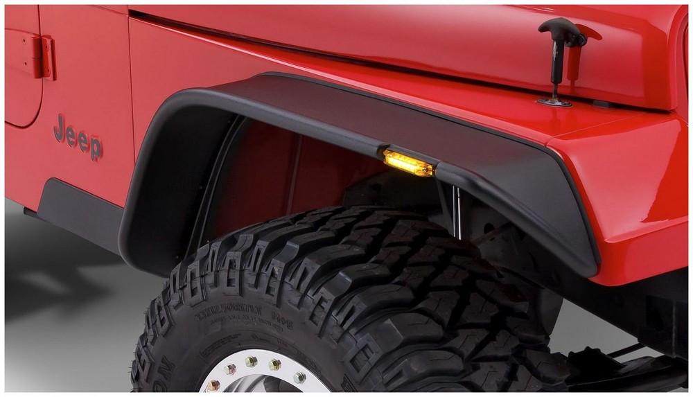 Bushwacker Flat Style 2-Piece Front Fender Flares Part 10067-07