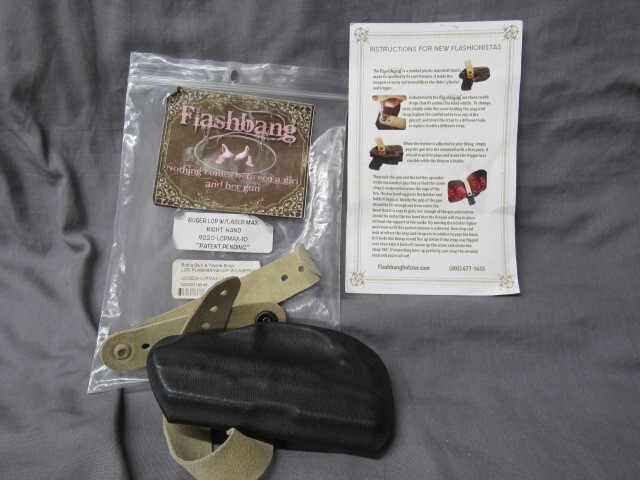 Ruger LCP Laser MAX Bra Holster with Kydex and Leather Design