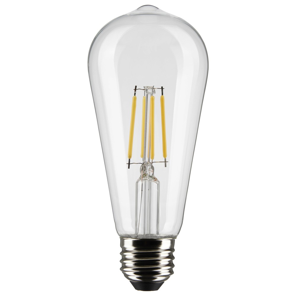 Satco Lighting S21362 5 Watt Vintage Edison Dimmable ST19 Medium - Clear