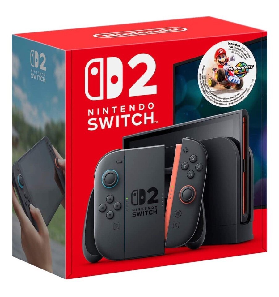 Nintendo Switch 2 Console + Mario Kart World Bundle - FREE SHIPPING - IN HAND