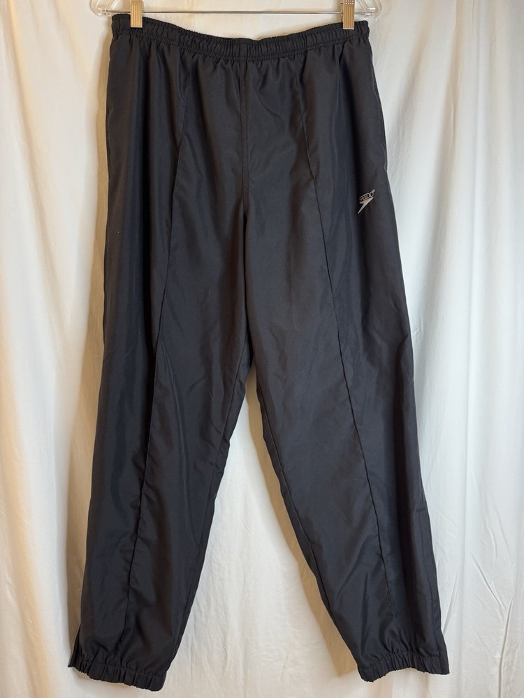 Speedo Men’s Small Lined Joggers With Zip Ankles
