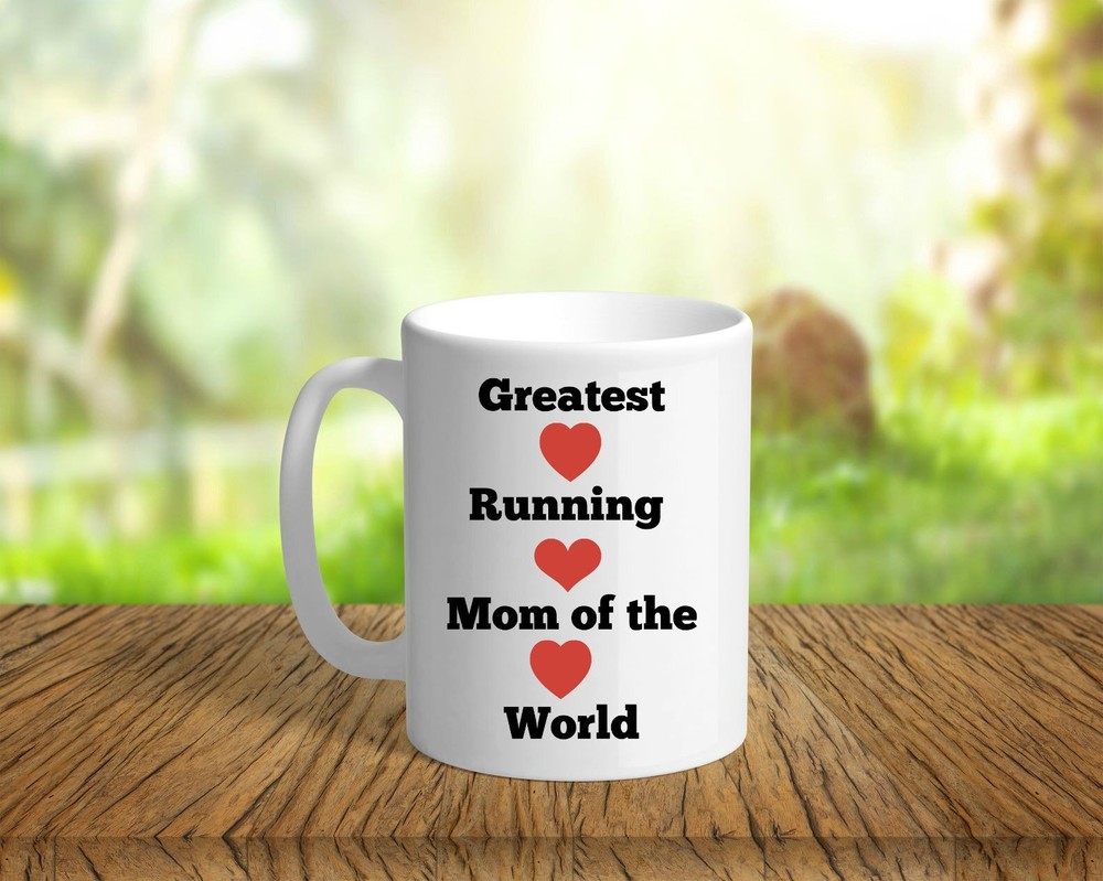 Best Running Mom Coffee Mug - Perfect Gift for Active Moms