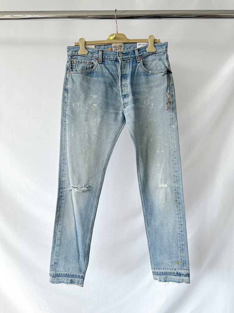Gallery Dept. Levi 5001 Vintage Reworked Worn In Jeans Paint Splashes BNWT W31