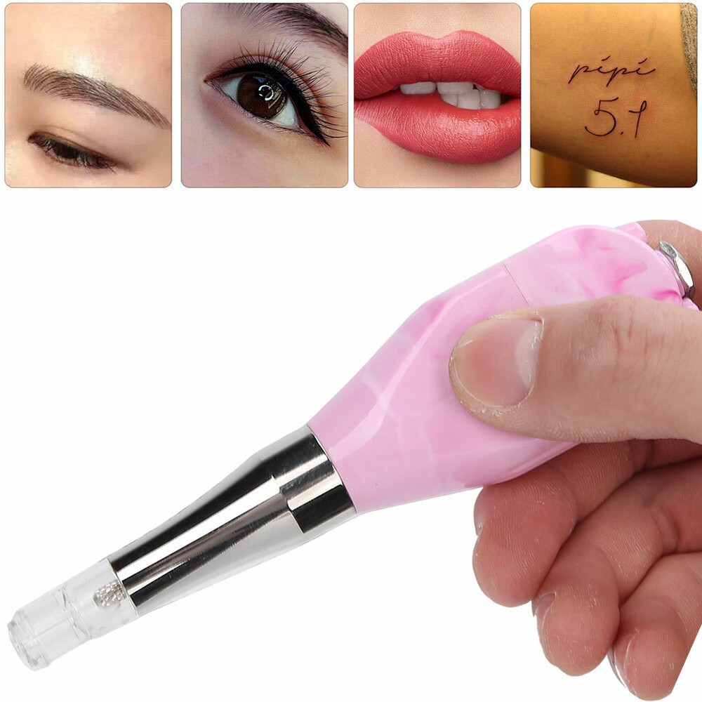2025 Permanent Tattoo Machine for Eyebrows & Lips with Microblading Needle Pen