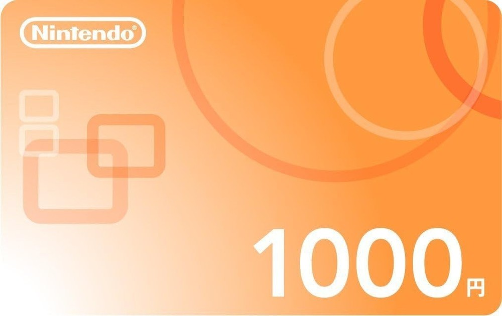 Nintendo eShop Gift Card ¥1000 (Japan Digital Version)