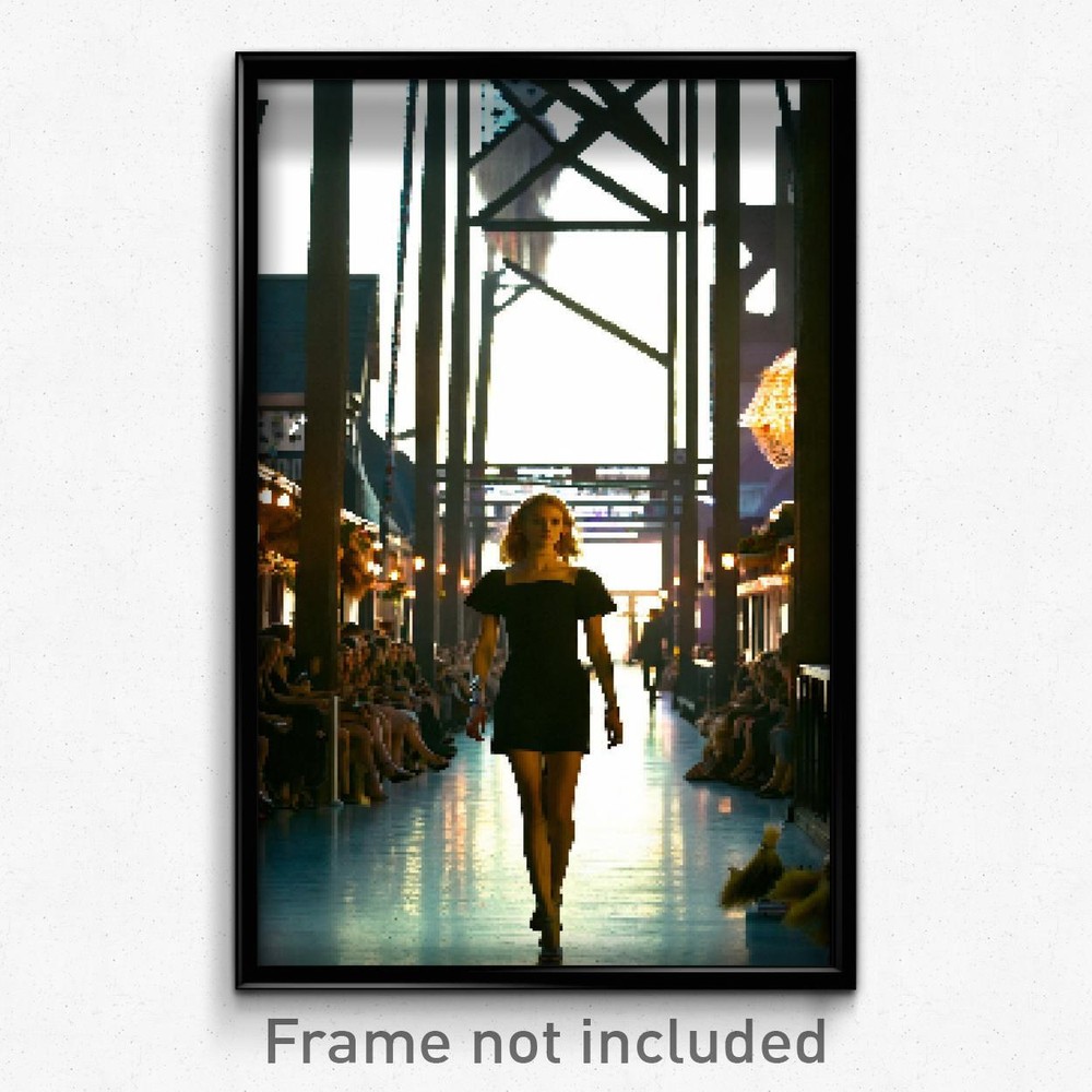 Pixel Art Poster - Quaint Catwalk (8 Bit Psychedelic Trippy Video Game Print)