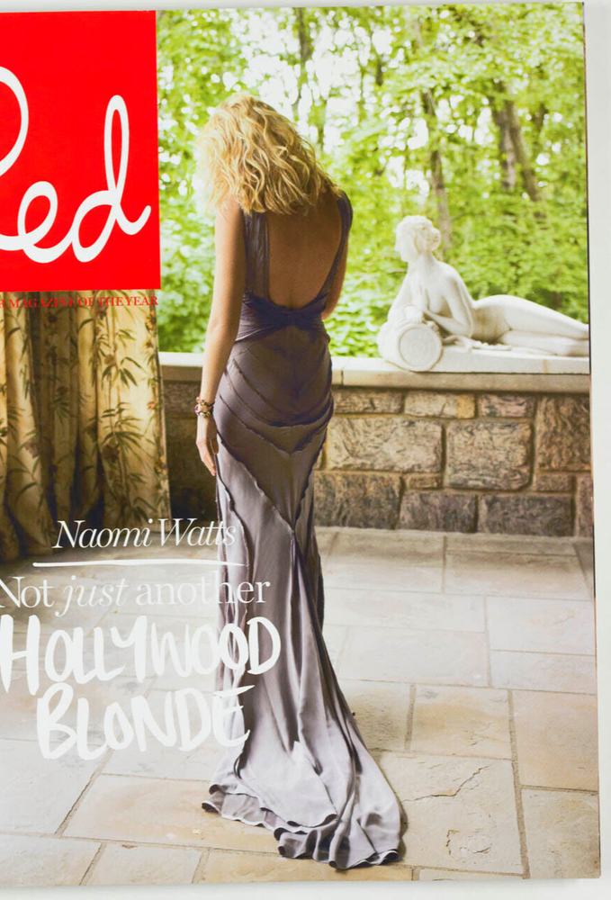 NAOMI WATTS NOT JUST ANOTHER HOLLYWOOD BLONDE Red magazine Limited ed subscriber