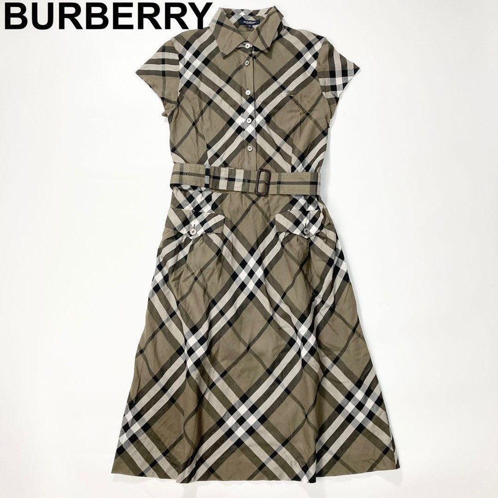 Burberry London Shirt Dress Woman Fashion from Japan