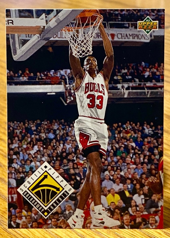 1993-94 Upper Deck Scottie Pippen Chicago Bulls Card #449 NBA Legends