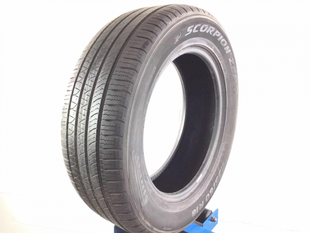 Set Of 4 P235/60R18 Pirelli Scorpion Zero All Season VOL 103 V Used 7/32nds