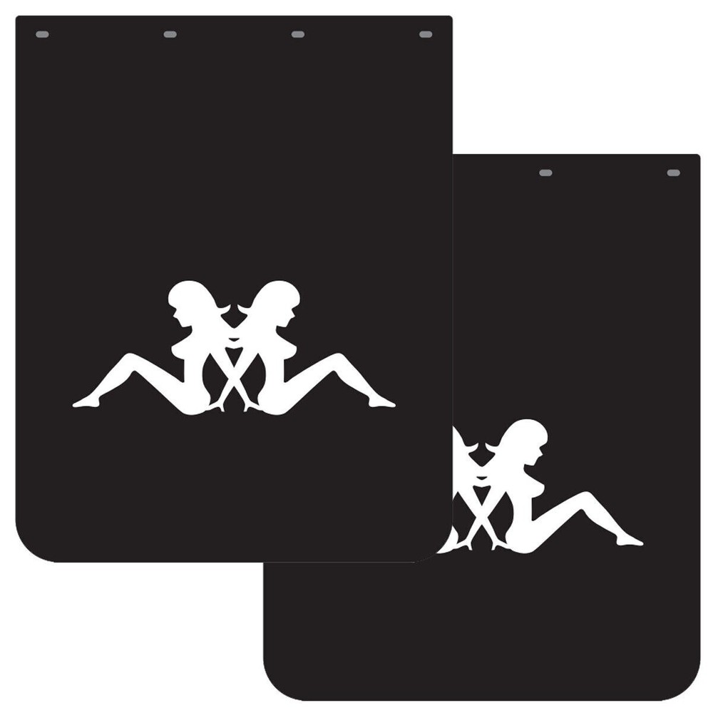Heavy-Duty 24x30 Mud Flaps for Semi Trucks Set of 2