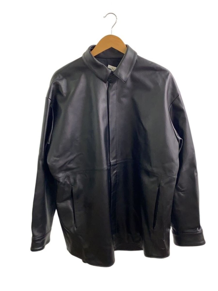 Stein Leather Jacket Blouson/S/Sheep Leather/Blk/St.345// 3970