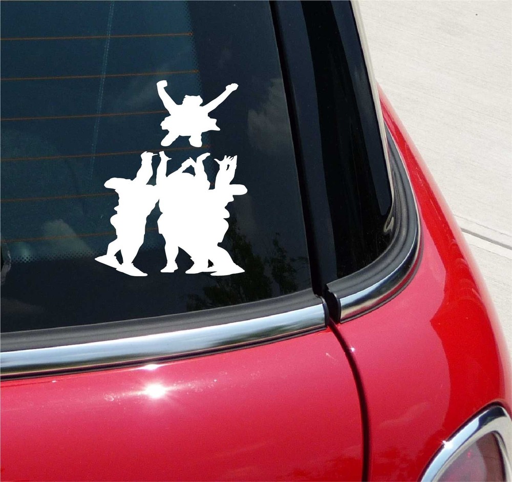 Cheerleading Graphic Decal Sticker for Car or Wall Art Design