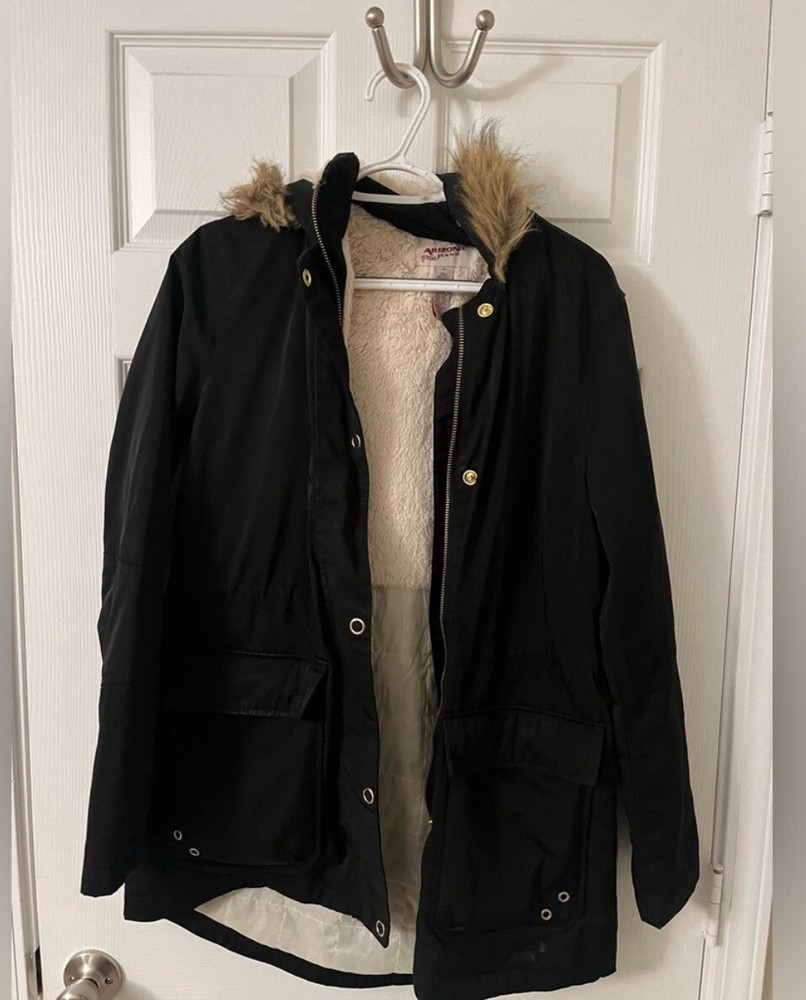 Women’s The Original Arizona Jean Co. Winter Jacket With Faux Fur Hood