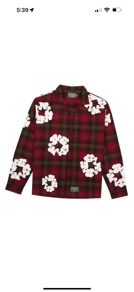 Denim Tears Wreath Flannel