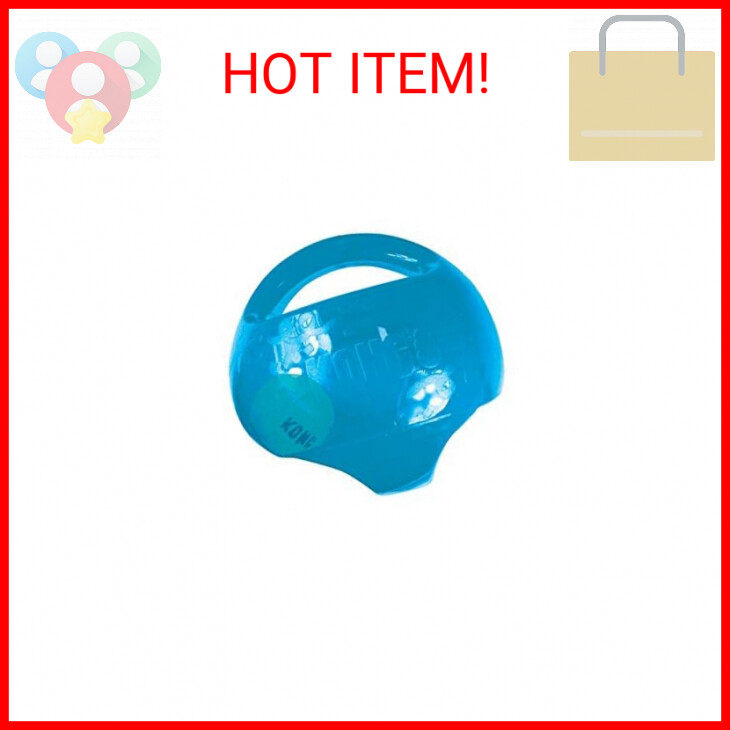 KONG Jumbler Ball - Interactive Dog Toy for Dog & Puppy Playtime - Fetch Toy wit