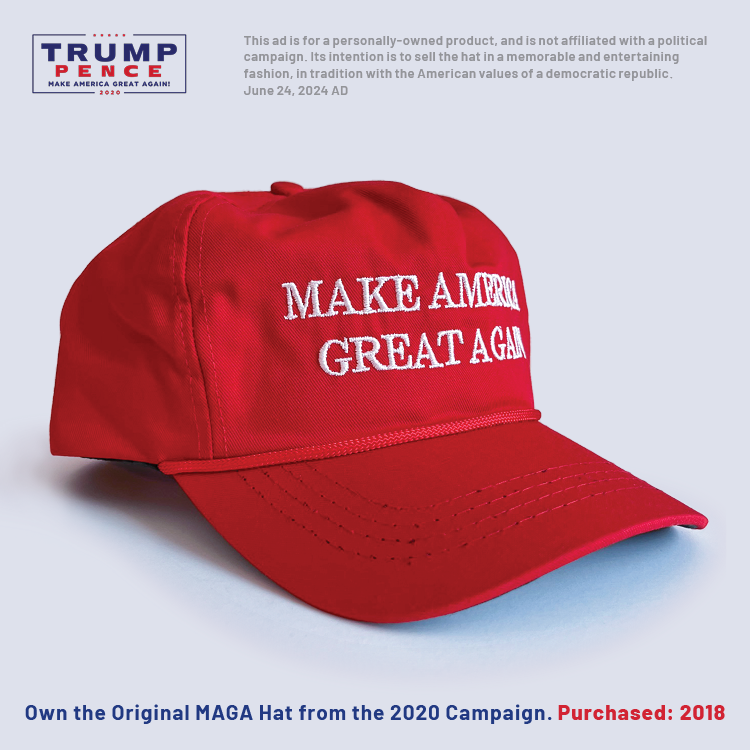 LIMITED TIME ELECTION SALE: Original & Authentic MAGA Hat – 2020 Campaign-image
