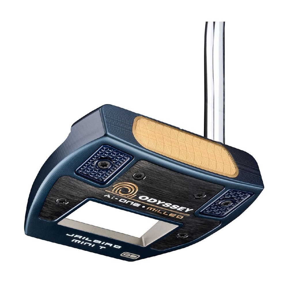 ODYSSEY  AI ONE MILLED JAILBIRD MINI T VERSA90 DB  RH 34ich Putter StrokeLab