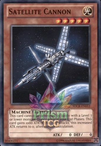 Satellite Cannon SDCR-EN012 Ultra Rare Yugioh Card