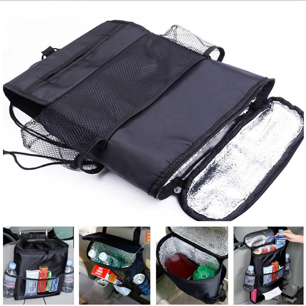 1P Car Seat Multi-Purpose Storage Bag Collector Organizer Keep Warm Iced Tidying