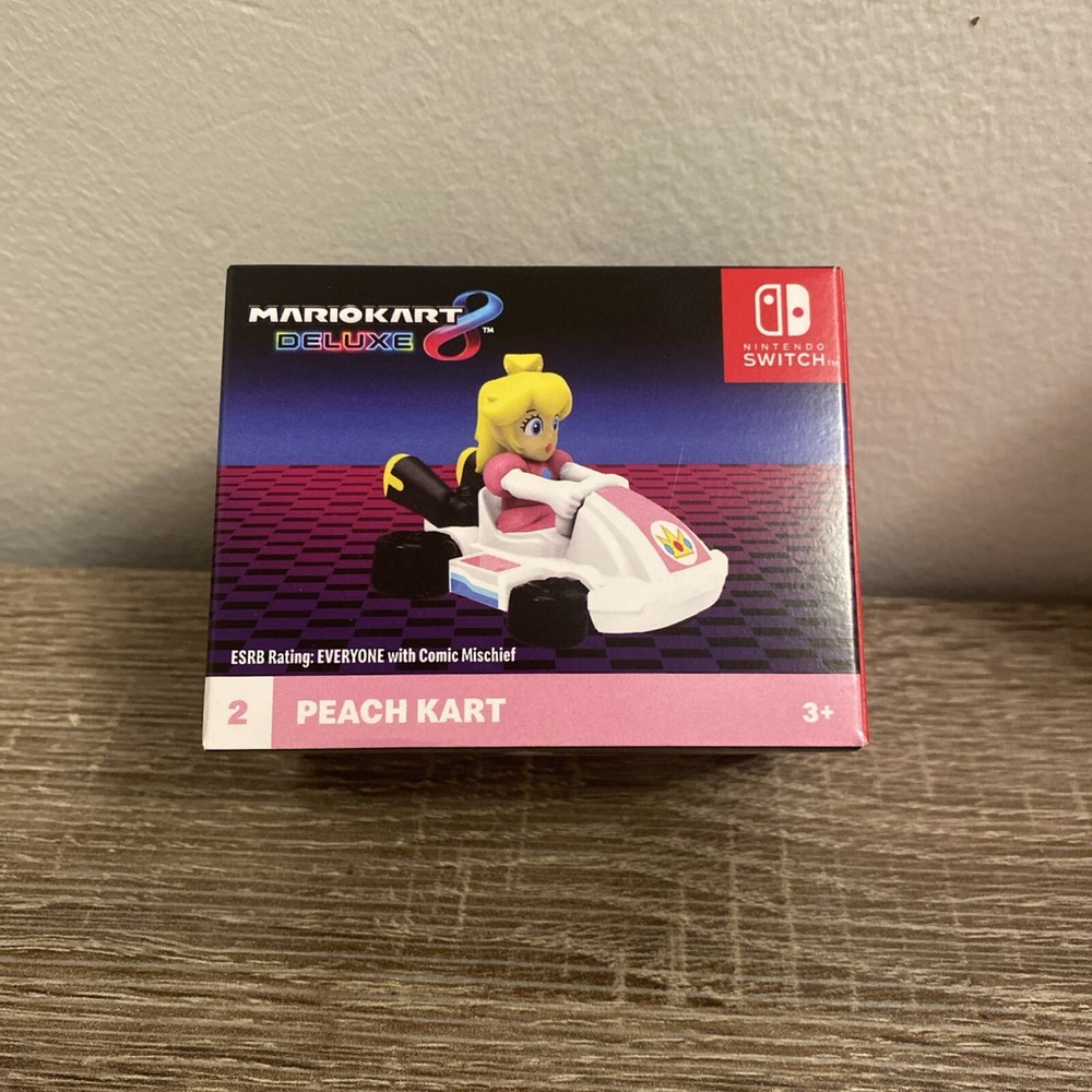 2024 McDonald’s Mario Kart Happy Meal Princess Peach Kart #2 Figure NEW