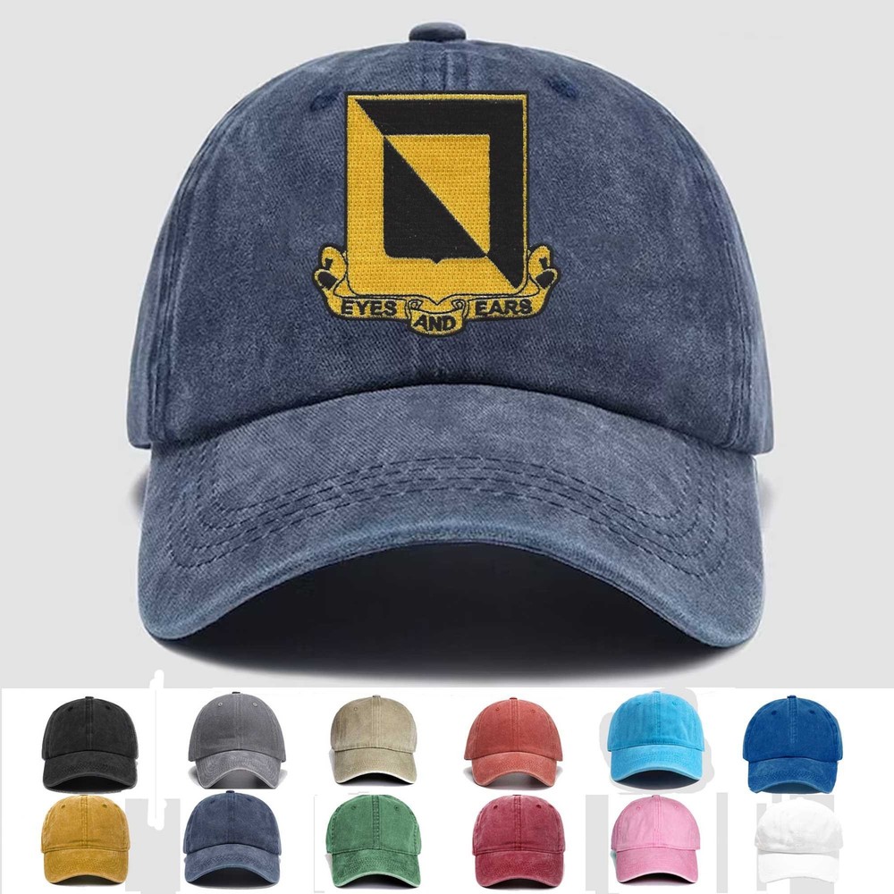 Custom Embroidered Hat 49th Reconnaissance Cavalry Battalion, Veteran Cap, Gift