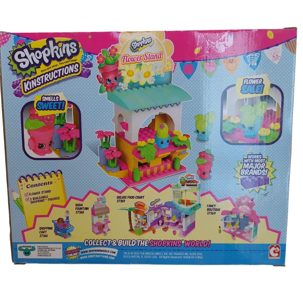 Shopkins Kinstructions Flower Shop Building Kit 101 Pieces
