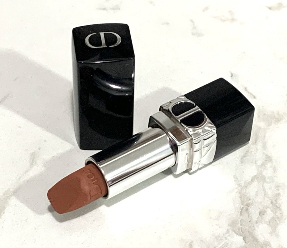 Rouge Dior Velvet Lipstick in 200 Nude Touch - Full Size New Without Box