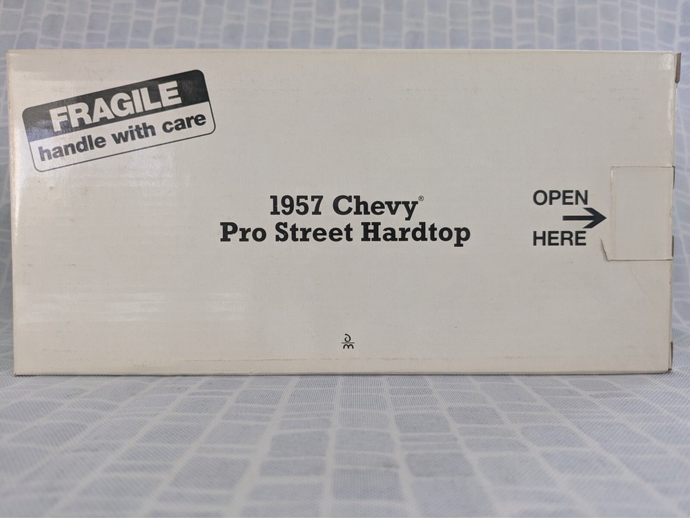 1957 Chevy Pro Street Hardtop Yellow 1:24 Scale Danbury Mint
