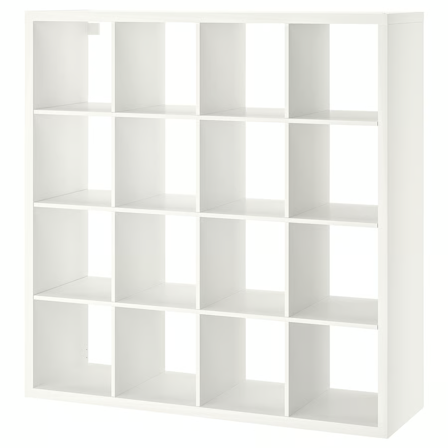 IKEA KALLAX Shelving Unit White Cube Storage Display Bookcase 147x147cm