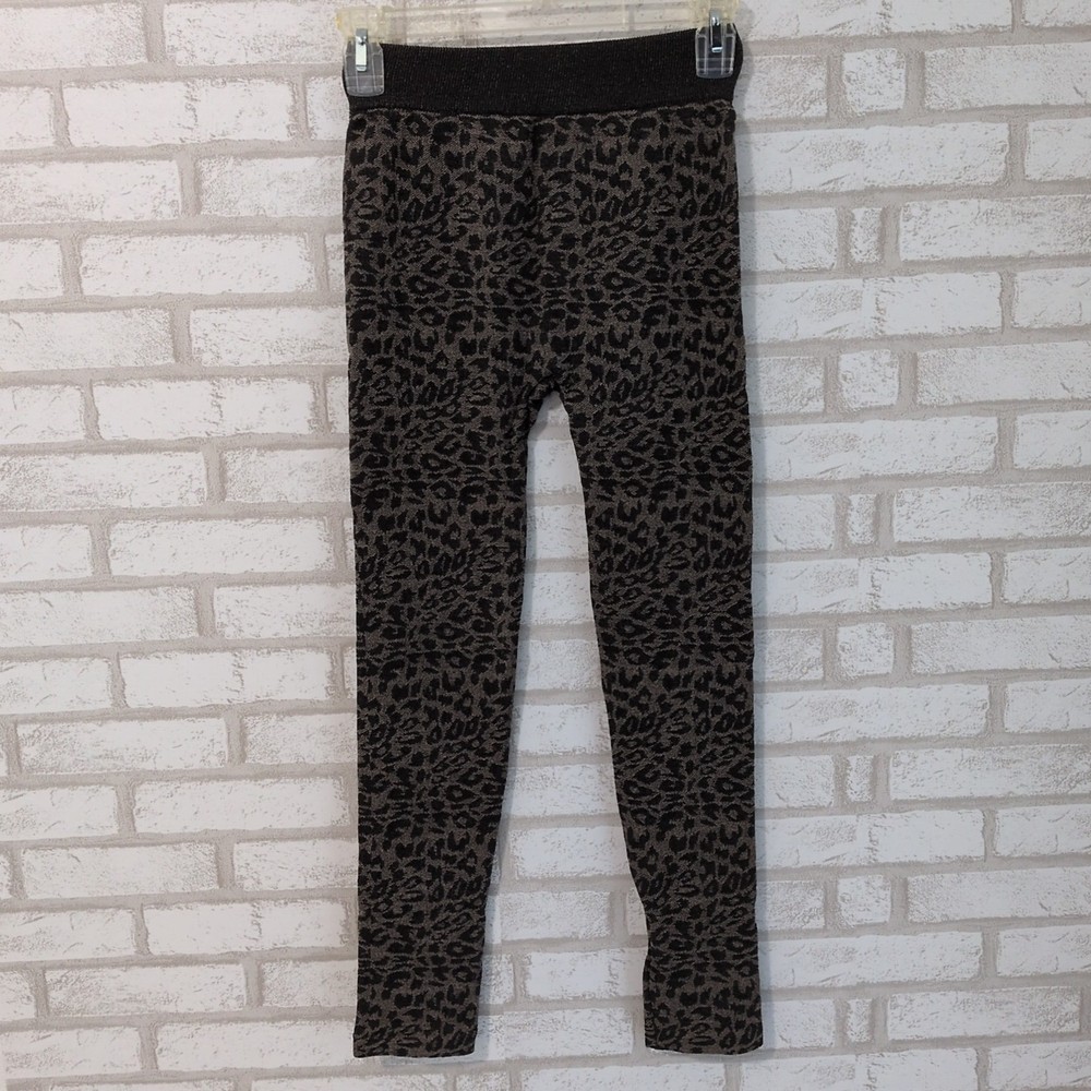 Cheetah Print Leggings One Size Super Stretchy