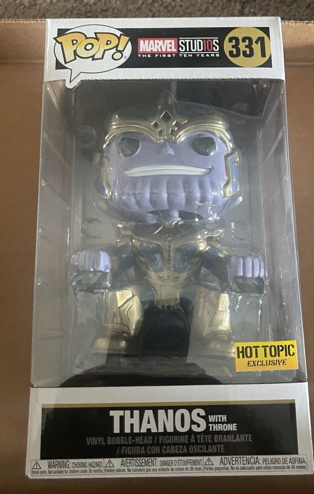 Funko Pop! Marvel: Avengers - Thanos with Throne - Hot Topic (Exclusive) #331